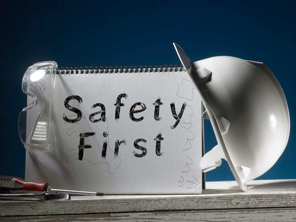 Arbeitsschutz E-Learning mit Hinweis auf Safety First