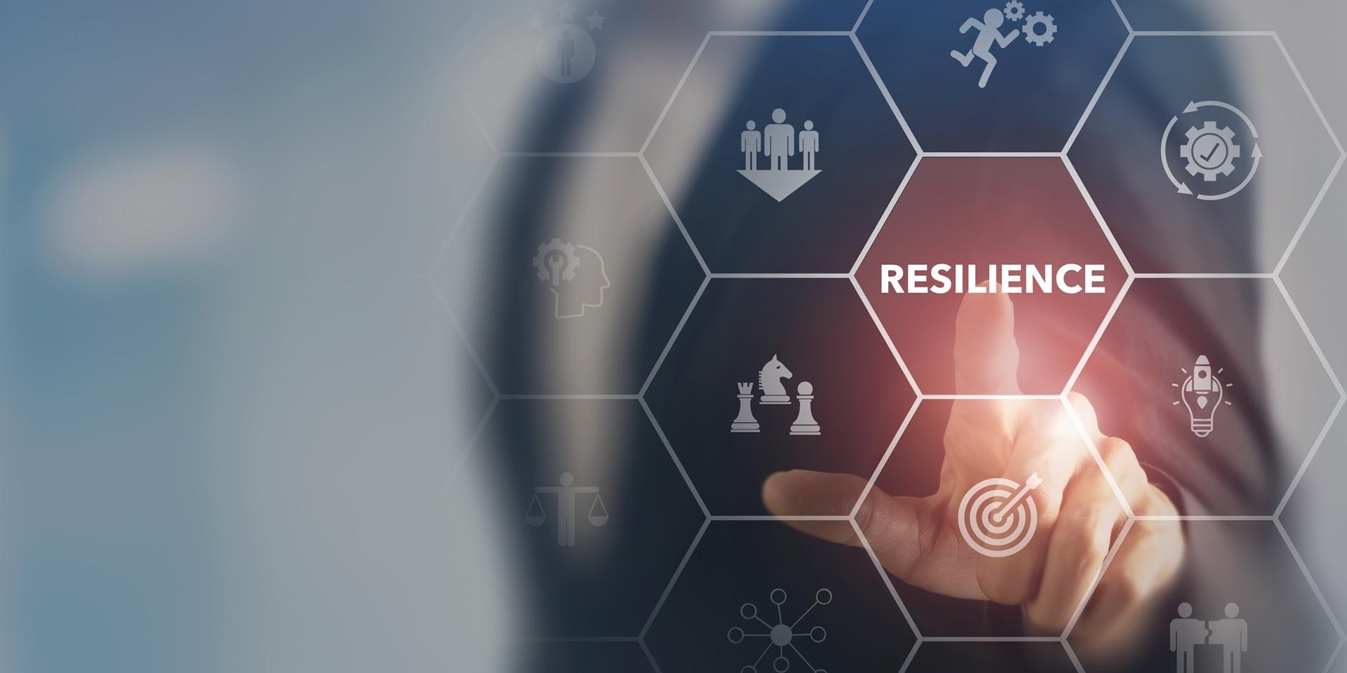 Finger tippt auf Resilience Symbol | Scheidung Kosten