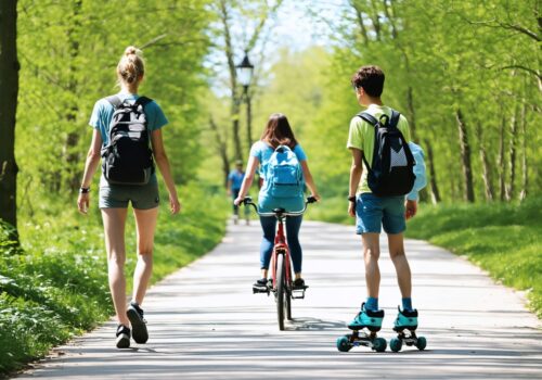 Frische Luft tanken: So wird Ihr Alltag mit Spaziergängen, Fahrradtouren und Inlineskating zum Erlebnis